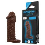 4 cm Uzatmalı Damarlı Penis Kılıfı - Görsel 5