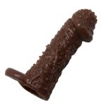 4 cm Uzatmalı Damarlı Penis Kılıfı - Görsel 2