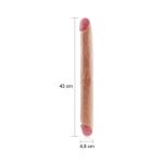 43 cm Lovetoy Lady Çift Taraflı Realistik Dildo Anal Vajinal Penis - Görsel 5
