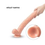 43 cm Realistik Penis Gerçekçi Damarlı Dev Dildo - Hoare - Görsel 2