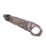 6 cm Dolgulu Realistik Zenci Penis Kılıfı - Görsel 5