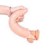 7 cm Dolgulu Realistik Zenci Penis Kılıfı - Görsel 4
