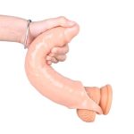 7 cm Dolgulu Realistik Ten Rengi Penis Kılıfı - Görsel 3