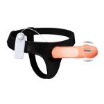 7,5 cm Dolgulu Titreşimli Protez Strapon - Görsel 3