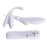 Anal & Prostat Stimulator 7 Farklı Titreşimli Anal Plug P-Spot Vibratör Beyaz - Görsel 2