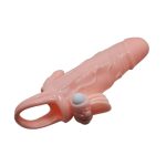 Anal Vajinal Klitoral Uyarıcılı Titreşimli Penis Kılıfı - Görsel 4