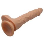 Belden Bağlamalı USB Şarjlı 20 cm Oynar Başlı İleri Geri Hareketli Titreşimli Dildo - Görsel 5