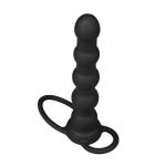 Çift Kavrama Halkalı Titreşimli 14 cm Anal Plug Vibratör Mastürbatör - Görsel 4