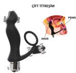 Çift Motorlu Prostat Vibratör ve Penis Halkası - Krell - Görsel 5