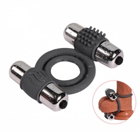 cift-titresimli-silikon-penis-halkasi-c546 Çift Titreşimli Silikon Penis Halkası - Görsel 1