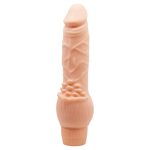 Güçlü Titreşimli 19,5 cm Realistik Vibratör Gerçekci Penis Dildo - Görsel 2
