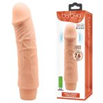 Güçlü Titreşimli 19,5 cm Realistik Vibratör Gerçekci Penis Dildo - Görsel 6