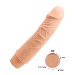 Güçlü Titreşimli 19,5 cm Realistik Vibratör Gerçekci Penis Dildo - Görsel 8