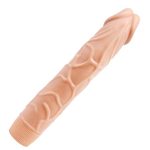 Güçlü Titreşimli 22,5 cm Realistik Vibratör Gerçekci Penis Dildo - Görsel 2