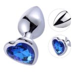 Kalpli Mücevher Taşlı Paslanmaz Çelik Anal Tıkaç (Plug) - Görsel 4