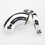 Kilitli Çelik Fetiş Penis Kafesi - Görsel 4