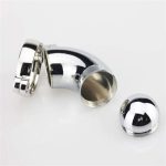 Kilitli Çelik Fetiş Penis Kafesi - Görsel 5