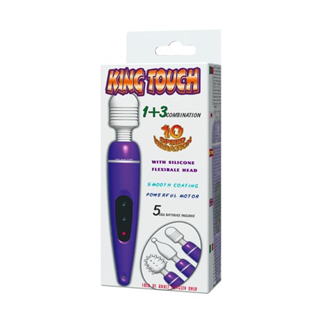 king-touch-5-ayri-titresim-fonksiyonlu-afd5-9 KING TOUCH 5 Ayrı Titreşim Fonksiyonlu Klitoris Uyarıcı - Görsel 1