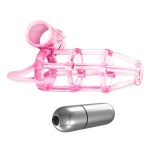 Klitoris Uyarıcılı Güçlü Titreşimli Penis Kılıfı - Görsel 3