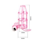 Klitoris Uyarıcılı Güçlü Titreşimli Penis Kılıfı - Görsel 5