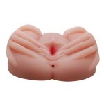 Lifelike 2 İşlevli Titreşimli Suni Vajinal ve  Anal Masturbatör - Görsel 2