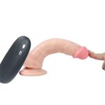 17 cm Belden Bağlamalı Titreşimli Realistik Dildo Penis Set - Görsel 7