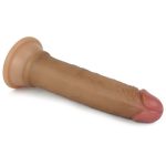 18,5 cm Yeni Nesil Teknolojik Realistik Testissiz Melez Penis Dildo - Görsel 4