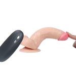 17,5 cm Realistik Titreşimli Dildo Vibratör Penis - Kassadin - Görsel 3