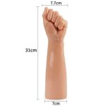 Magic Hand Yumruk Şeklinde 31 cm Realistik Dildo - Görsel 5