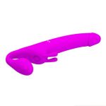 Manyetik USB Şarjlı Klitoris Darbe Modlu Çift Taraflı Strapon Teknolojik G-Spot Vajinal Vibratör - Zanini - Görsel 3