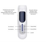 Manyetik USB Şarjlı Sesli İleri Geri Hareketli Titreşimli Emme Vakum Ayarlı Masturbatör - Leten Future 380 Piston - Görsel 5