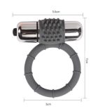 Metal Titreşimli Silikon Penis Halkası - - Görsel 5