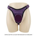 Mor Renkli Universal Protez Penis Belden Bağlama Kemeri - Caludio 3 - Görsel 4