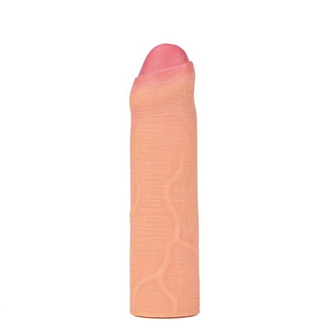 nature-extender-4.5-cm-dolgulu-premium-t-1fc2 Nature Extender 4.5 cm Dolgulu Premium Ten Rengi Silikon Sünnetsiz Penis Kılıfı - Görsel 1
