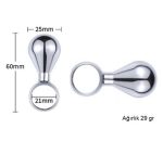 Paslanmaz Çelik Anal Tıkaç (Plug) - Görsel 2