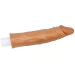 Pleasure Extender 5 cm Dolgulu Premium Melez Silikon Penis Kılıfı - Görsel 5