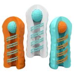 Prizma Hayali 15 cm Gerçekçi Doku Realistik Suni Darbeli Mastürbatör - Beyaz - Görsel 3