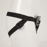 Protez Penis Metal 3 Halkalı Siyah Deri Kemer - Görsel 2