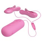 Romantic Wave - USB'den Şarjlı Titreşim & Elektro Şok Mandallı Göğüs Uyarıcı - Görsel 4