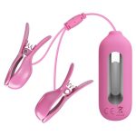 Romantic Wave - USB'den Şarjlı Titreşim & Elektro Şok Mandallı Göğüs Uyarıcı - Görsel 2