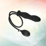 Şişebilen Pompalı Boğumlu Anal Plug Siyah - Görsel 3