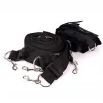 Siyah El Ayak ve Yatak Bağlama Seti - Görsel 4