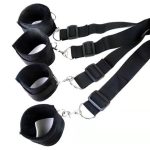 Siyah El Ayak ve Yatak Bağlama Seti - Görsel 3