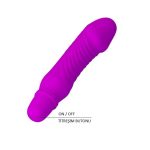 10 Titreşim Özellikli Vibratör Mor 13.5 cm - Görsel 5