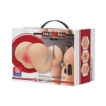 Titreşimli Bayan Kalça Vajina Anal Mastürbatör - Kylie