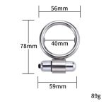 Titreşimli Metal Penis Halkası - Görsel 4