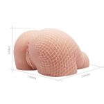 Titreşimli Sesli 3 Boyutlu Realistik Kalça Vajina Anüs - Görsel 10