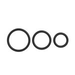 Triour 3'lü Silikon Penis Halka Seti - Görsel 3