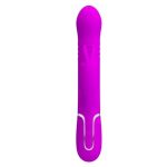 USB Manyetik Şarjlı 7 Titreşim 4 İleri Geri & 4 Rotasyon Fonksiyonlu Teknolojik G-Spot Vajinal Vibratör - Görsel 4