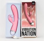 USB Şarjlı 10 Fonksiyonlu Klitoris Uyarıcılı Teknolojik Tavşan Vibratör - Görsel 2